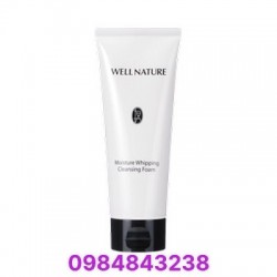 WELL NATURE Moisture Whipping Cleansing Foam (Sữa rửa mặt dưỡng ẩm làm sạch WELL NATURE)